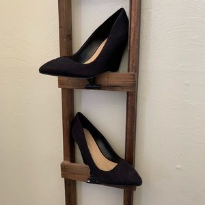 Saks Fifth Avenue Suede wedges